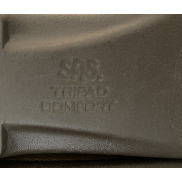 SAS Tripad Comfort Loafers Women's Size 8.5 Metallic Gold Slip On Moccasin Shoes - Picture 4 of 7